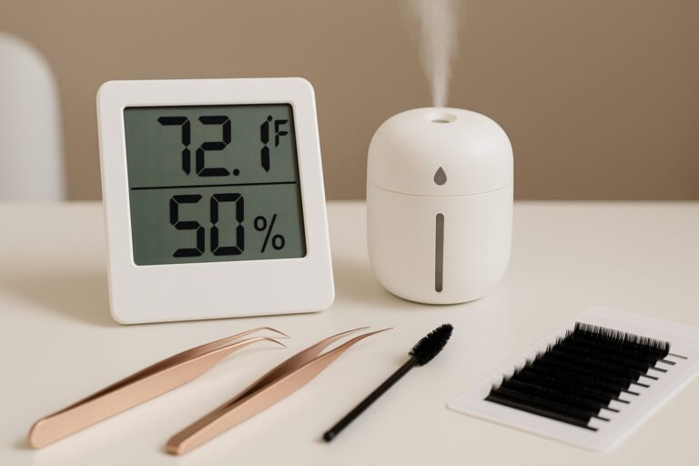 The Best Tips to Achieve the Ideal Temperature and Humidity in Your Lash Room