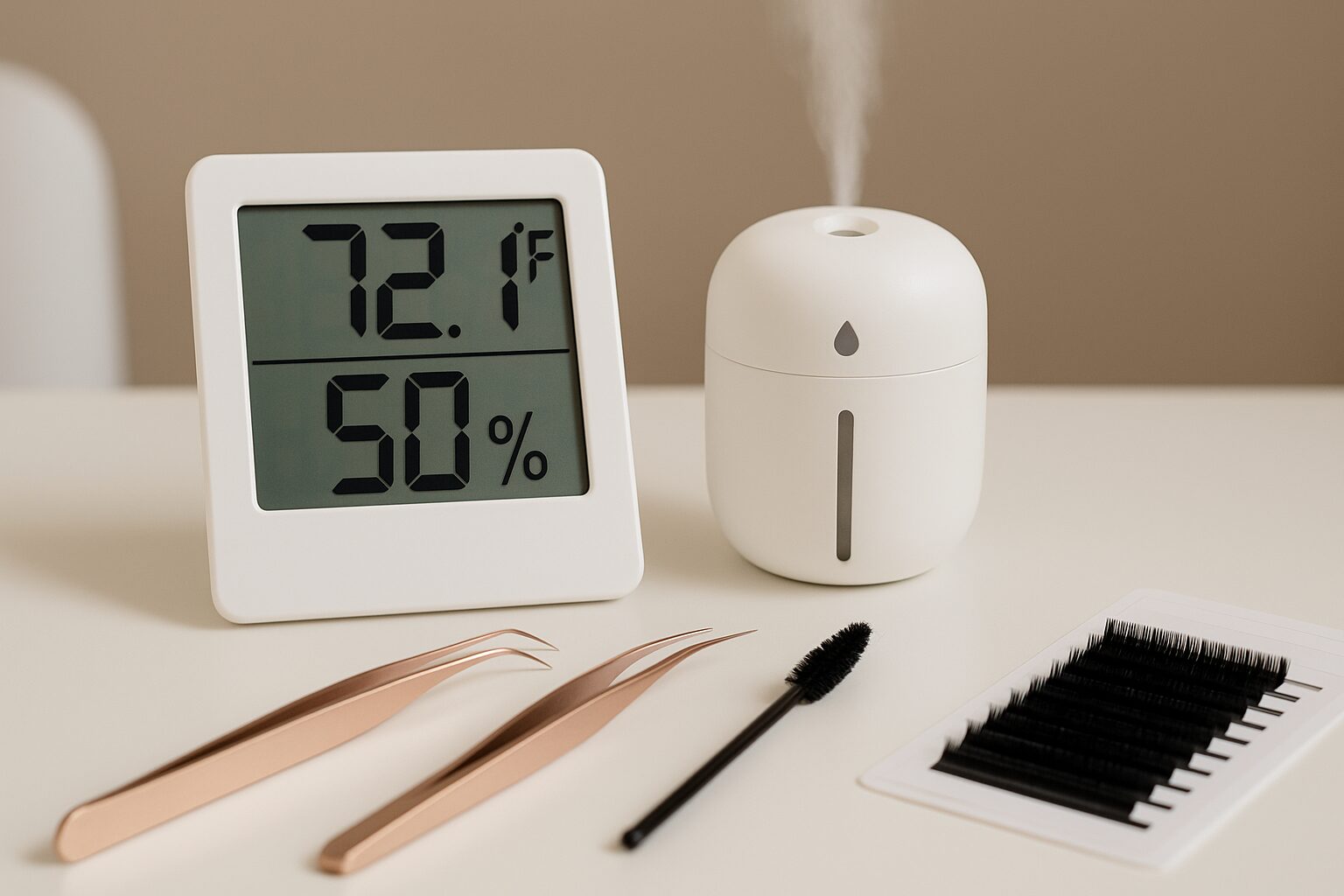 The Best Tips to Achieve the Ideal Temperature and Humidity in Your Lash Room
