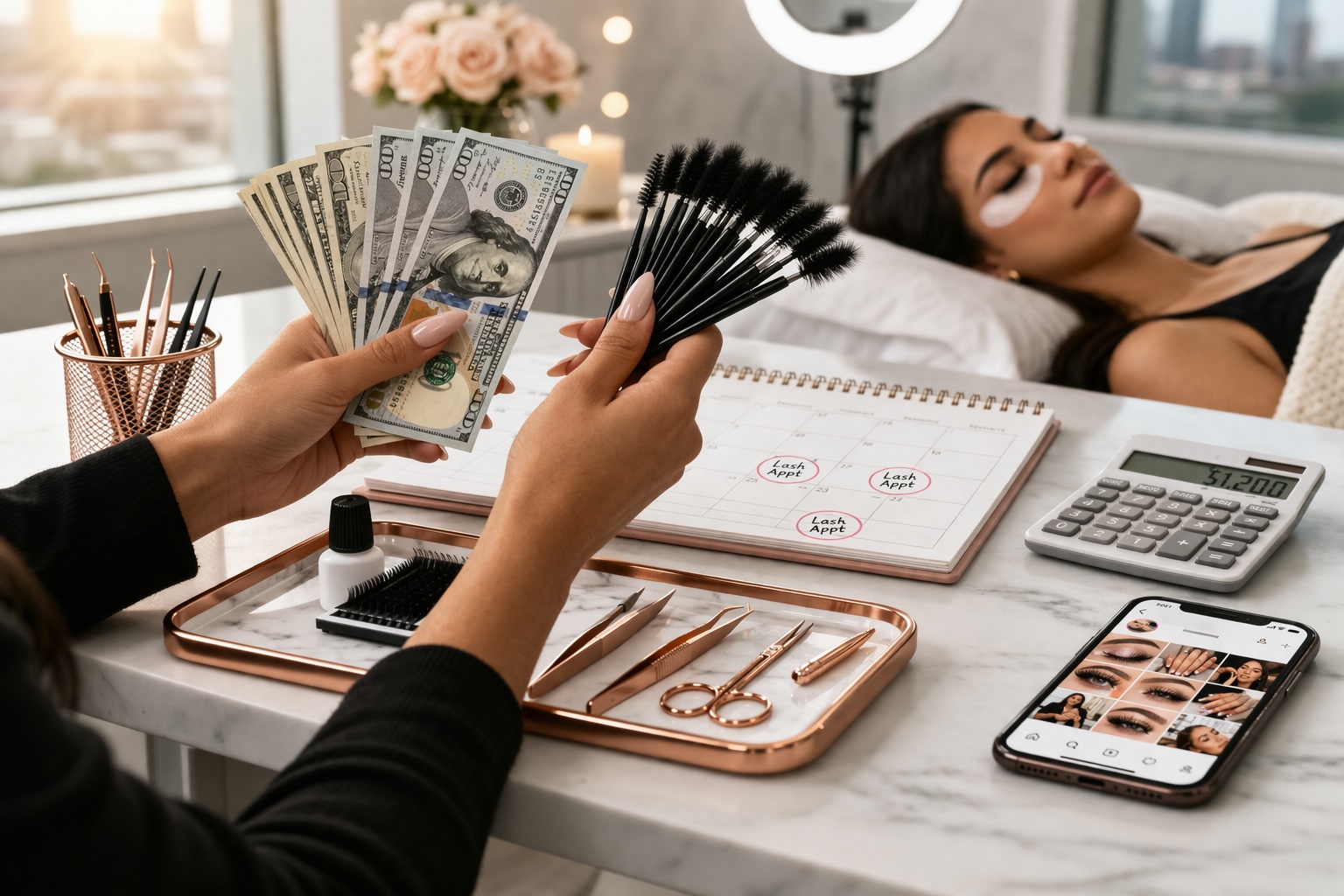 How Fast Can You Make Your Money Back After Lash Training