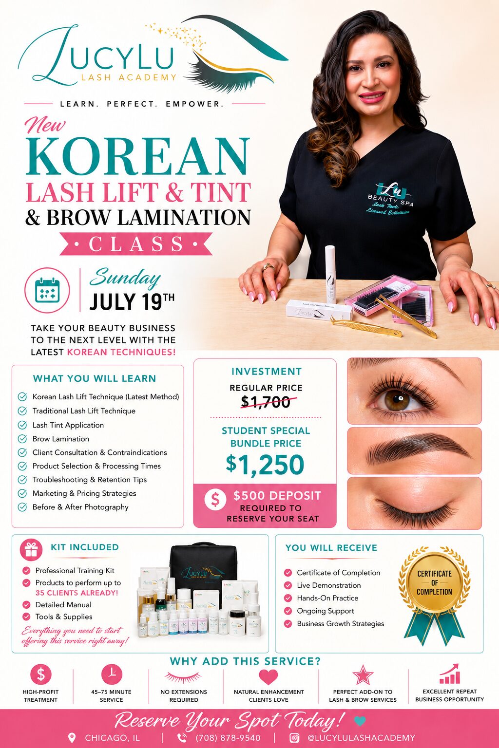 How to Learn Korean Lash Lifts in Chicago